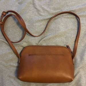 Target Universal Thread Brown Leather Crossbody Bag
